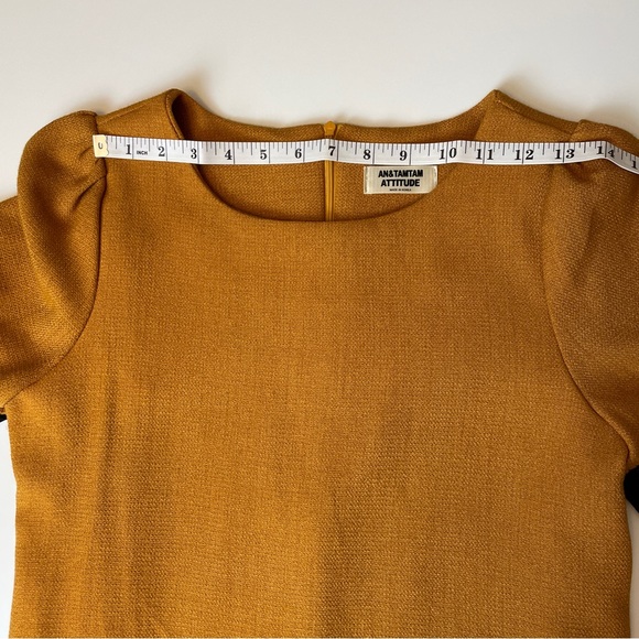 Mini dress Yellow & Black - Picture 11 of 14